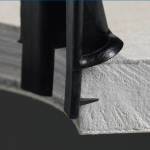 Retaining spikes keep SpotClip firmly in place and provide a secure cavity for recessed lamps.