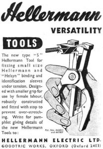1944 advertisement for the Hellermann Binding System