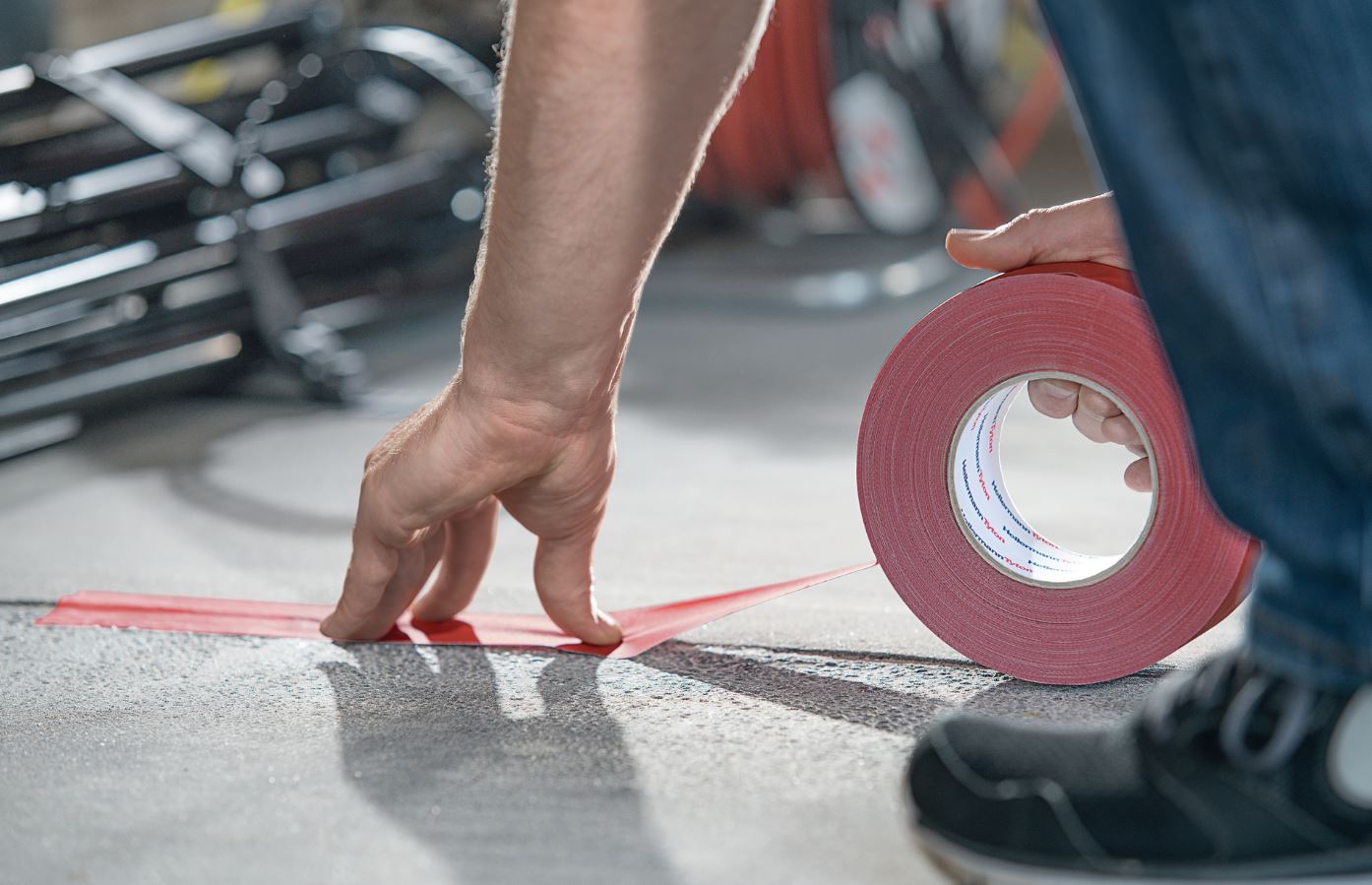 HelaTape Tex cloth tapes: versatile helpers for electricians, stagehands and artists